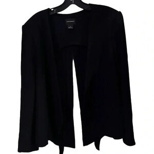Club Monaco Women Open Split Back Blazer Black Size 12